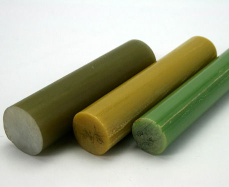 Qualität  High quality mechanical strength of low water absorption, good processability yellow, green and white fiberglass bars, rods usine